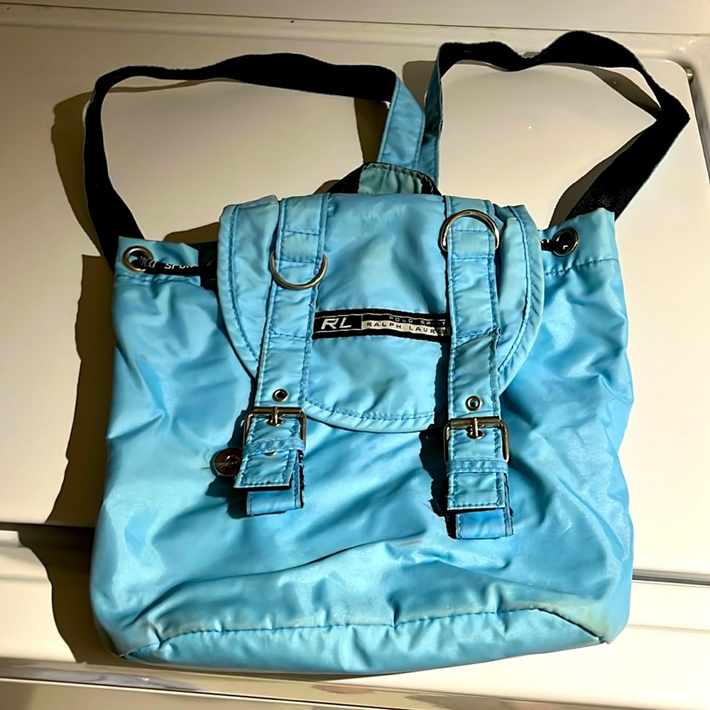 Vintage small Ralph Lauren Polo sport backpack
